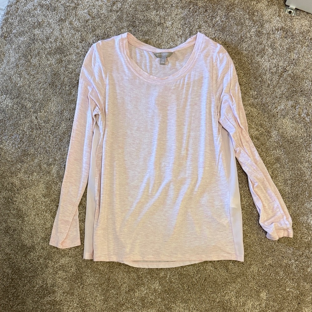 Banana Republic Factory Light Pink Blouse